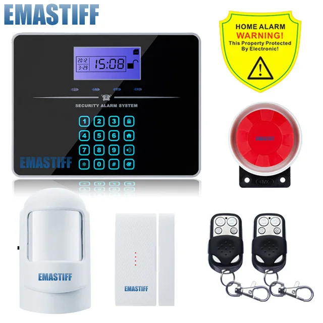 Система охранной сигнализации G3B с ЖК дисплеем 433 МГц|Комплекты для сигнализации|