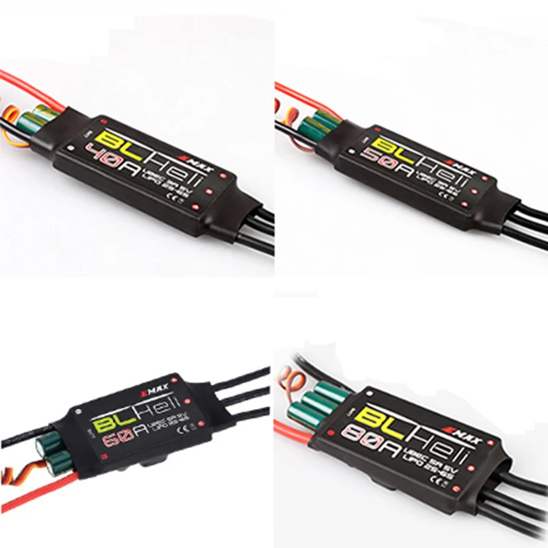 1 шт. BLHeli Series 40A 50A 60A 80A BEC с электронным регулятором скорости UBEC ESC для