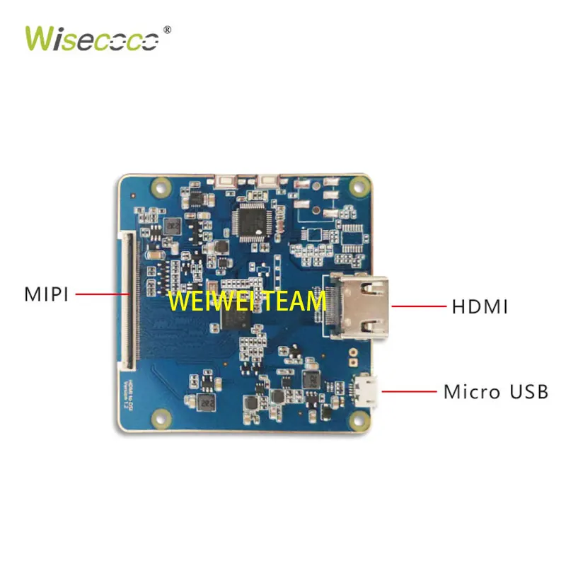 WISECOCO круглый AMOLED 1,39 микро OLED круглый экран MIPI дисплей 400*400 HDMI плата контроллера для смарт-часов/носимых