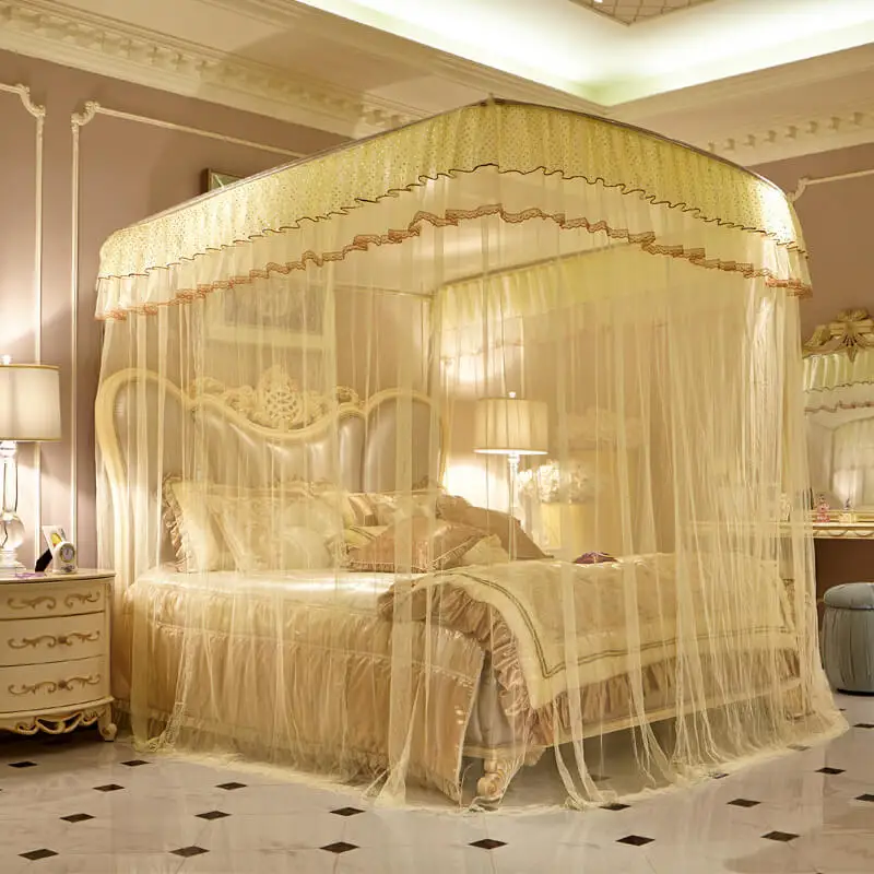 LeRadore Роскошные Складные москитеры для мамы и ребенка кровати студентов сетка от