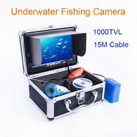 15m 30m 50m video recorder dvr fishing camera 12pcs led 1000tvl underwater camera 7inch monitor