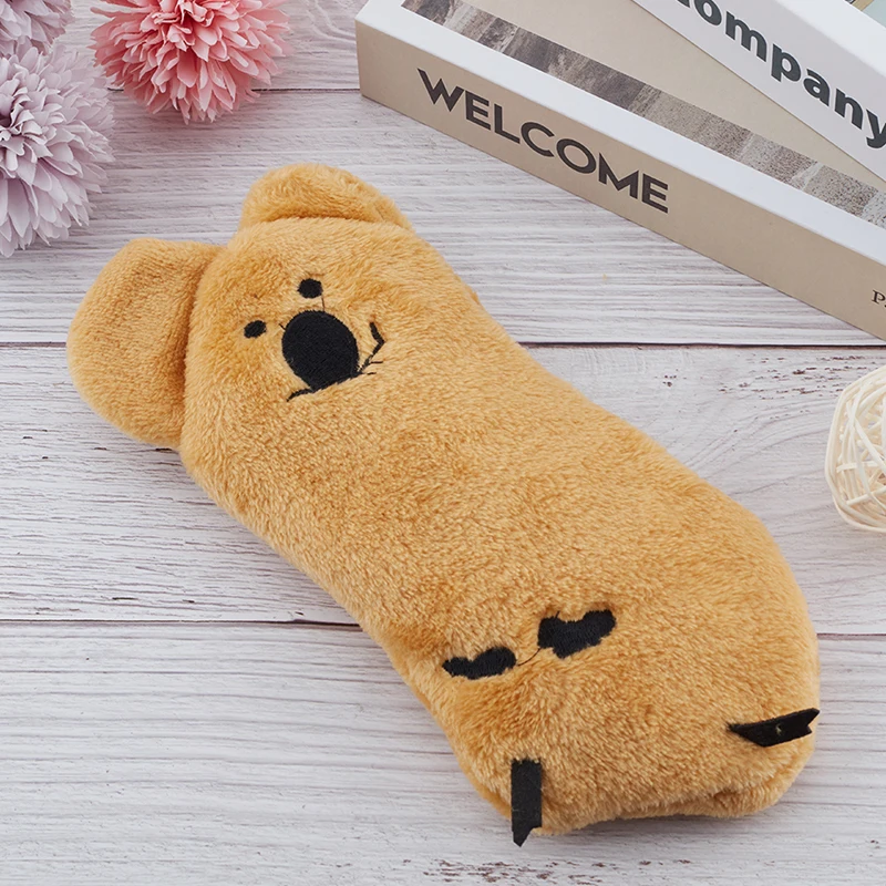 

1 Stuks Kawaii Animal Koala Zachte Pluche Etui Potlood Zakken Student Meisjes Draagbare Opbergtas Pouch Gift Briefpapier