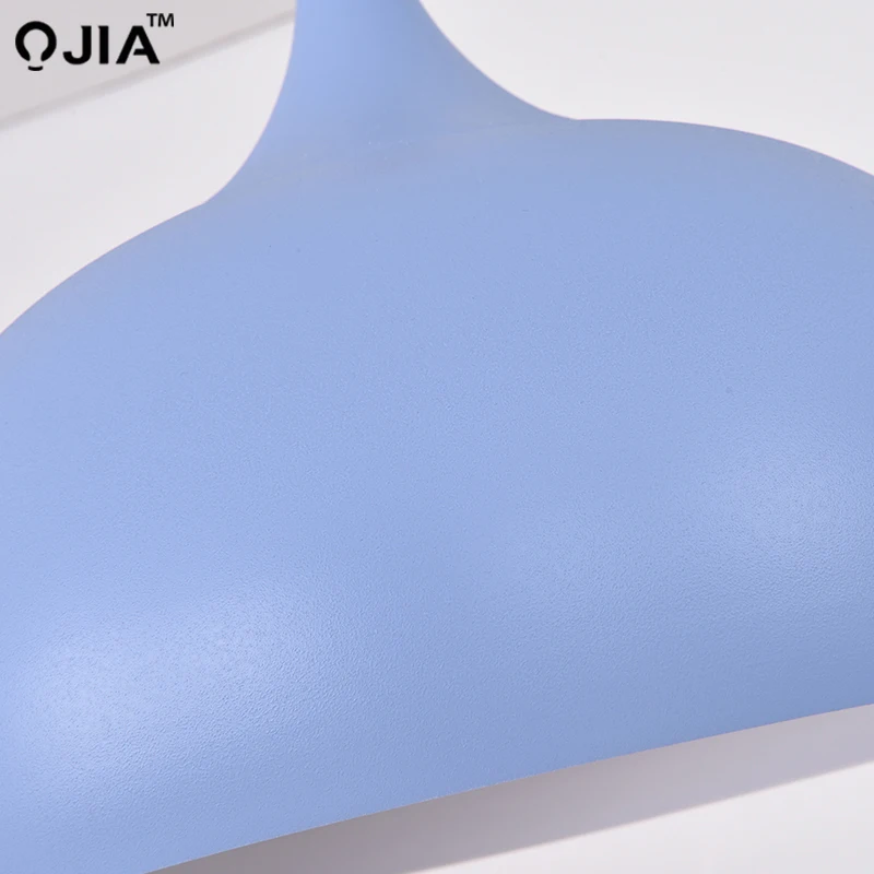 Подвесной светильник простой дизайн для столовой кухни синий розовый зеленый