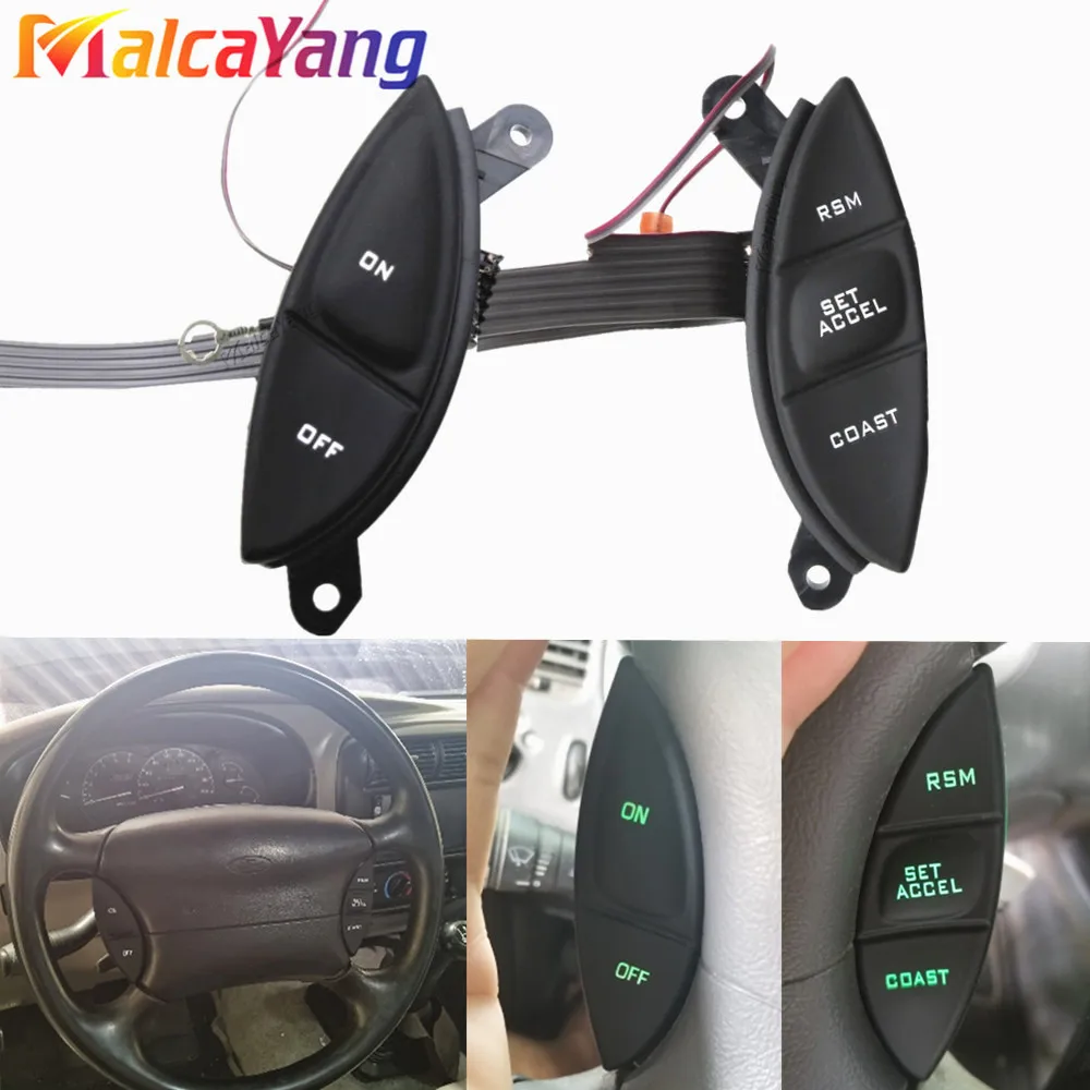 F87Z9C888BB For Ford For F150 Explorer F-150 Ranger SW5928 Multifunction Steering Wheel PAD Control Switch