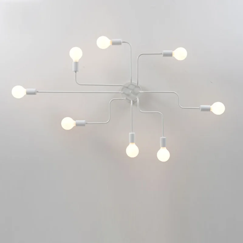 Lámpara de techo Vintage para comedor, lámparas de habitación, Loft, cocina, decoración Industrial para Bar y restaurante, Lustre Retro Para salón y hogar