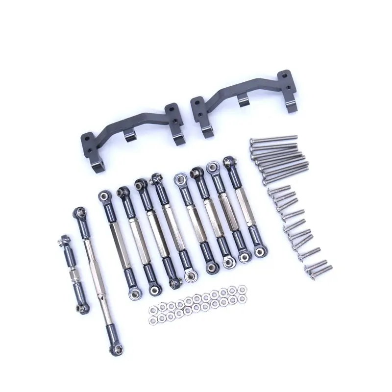 

for WPL B1 B-1 B14 B-14 B24 B-24 C14 C-14 1/16 RC Car Spare Parts Upgrade Metal Pull Rod Steering Pull Rod Servo Rod Pull Rod Ba