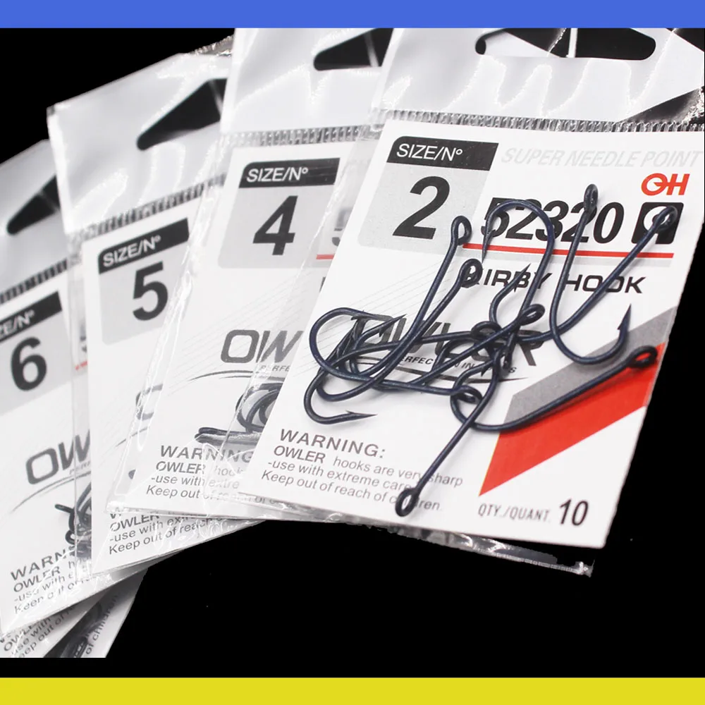 

Крючки рыболовные из высокоуглеродистой нержавеющей стали, 10 шт./лот, с зазубринами, в оригинальной коробке