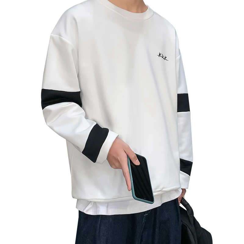 

Hip Hop Sweatshirt Men 2021 Autumn Solid Hoodie Men Oversized Japanese Streetwear Casual Hoody Pullovers Male Harajuku Hoodies