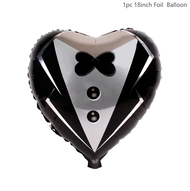 Heart-shaped Groom QIFU воздушные шары в форме сердца из фольги для жениха и невесты, гигантские свадебные шары, алюминиевые шары для помолвки, товары для свадебной вечеринки - Цвет: Heart-shaped Groom