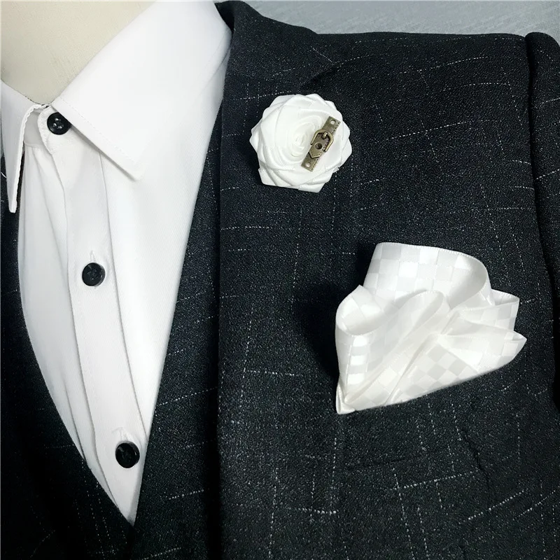 Модная новинка прямые вставки мужское карманное полотенце Аксессуары для платья