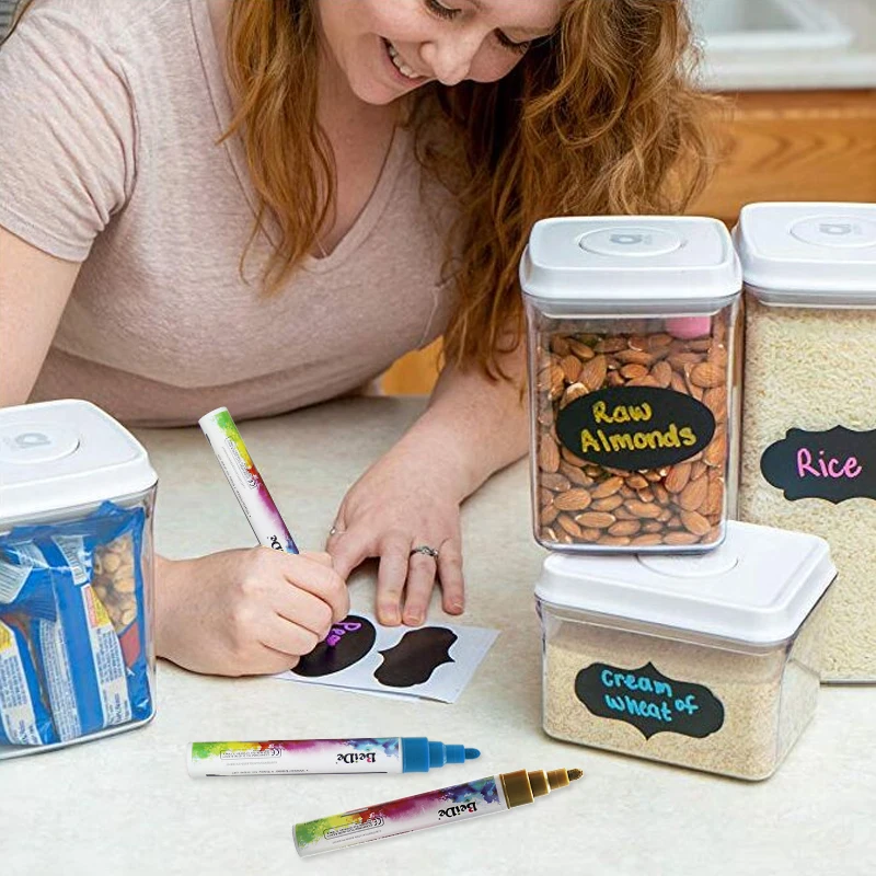 Неоновый маркер с жидким мелом диаметром 6 мм 8 шт. в упаковке лучше всего подходит