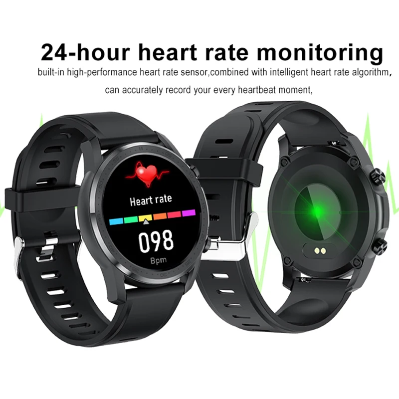 

Women Smart Watch 1.28inch Full Touch Screen Bluetooth Music Play Temperature Monitor Sport Watch Fitness Tracker Men Smartwatch