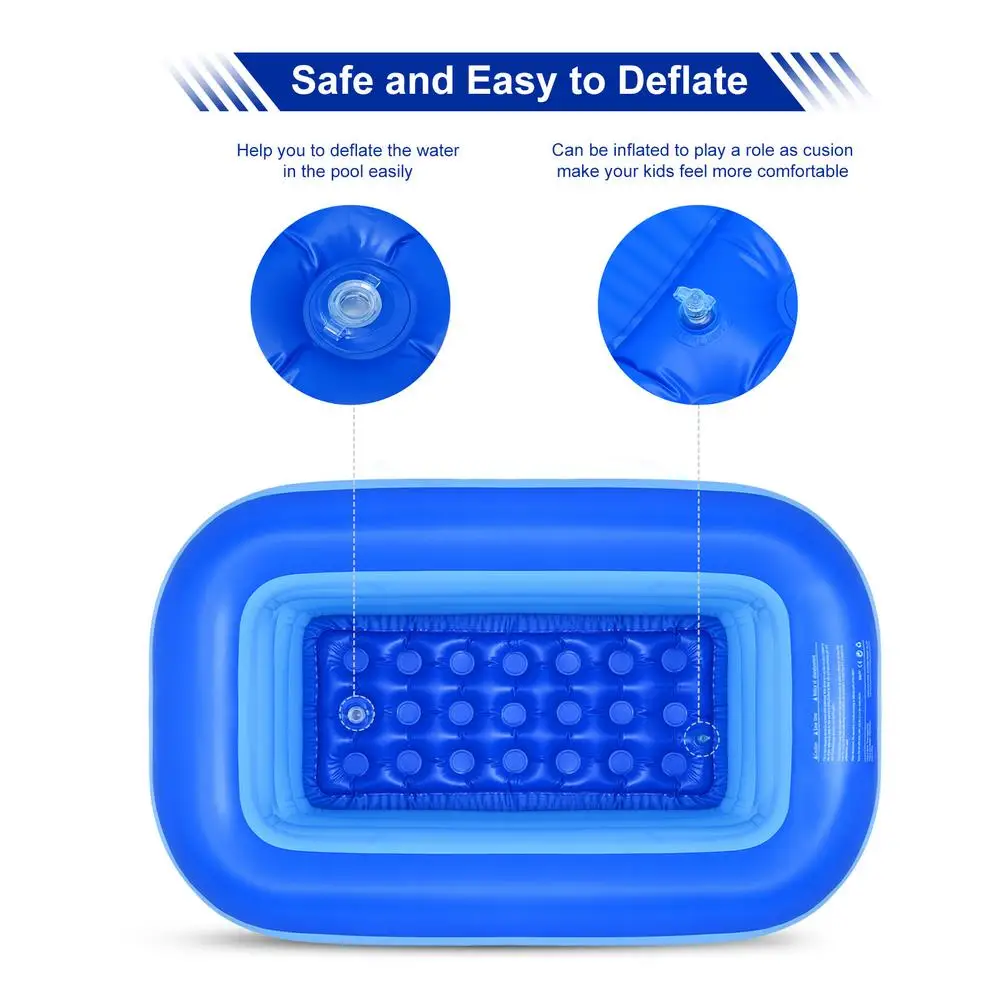 

Garden Baby Swim Pool Toy Inflat Framed Pool Water Bath Toy Inflatable Children's Swimming Pool Toy
