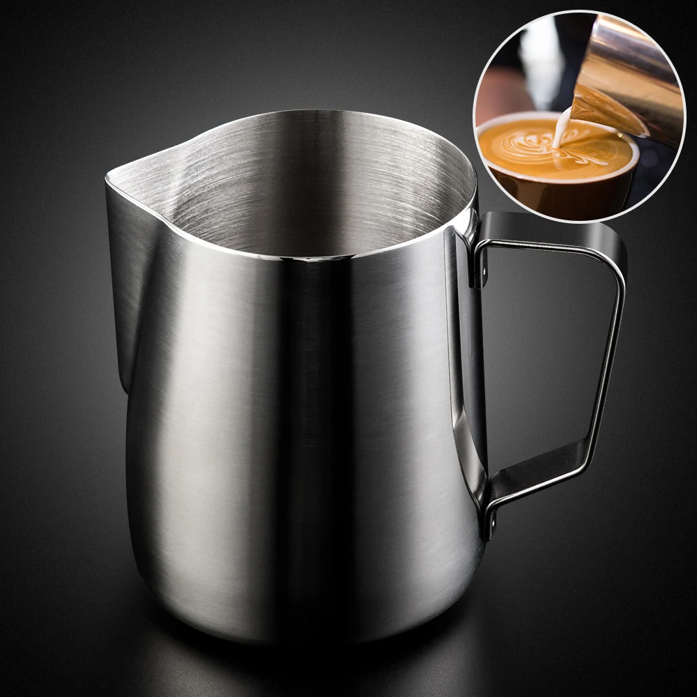 Кружка для взбивания молока из нержавеющей стали латте художественный кувшин