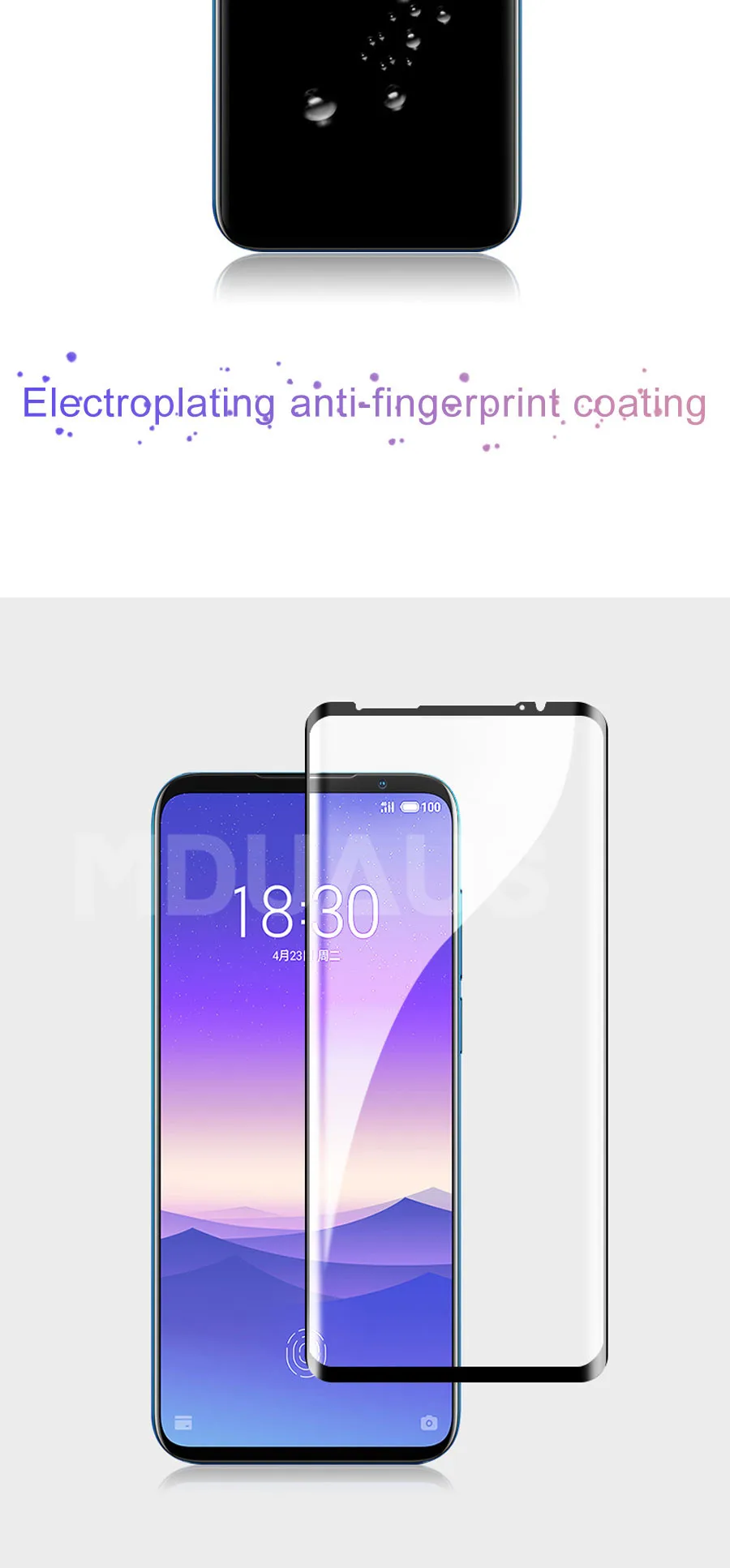 9D полностью изогнутое закаленное стекло для Meizu 16 th Plus 16S 16X 16XS X8 Note 8 9 M8 Pro 7 Plus Защитная пленка для экрана