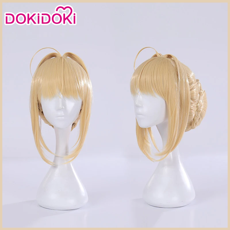 DokiDoki Fate/Экстра косплей парик Нерон Клавдий горничная вер волосы для женщин