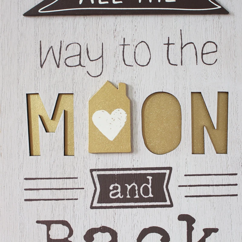 Винтажные деревянные знаки в американском стиле для настенного декора 3D