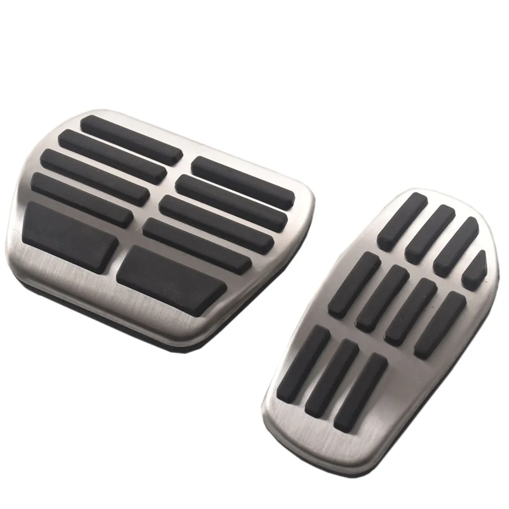 

Sport stainless steel Fuel Brake Footrest Pedal MAT for Renault Clio duster scenic 3 Talisman
