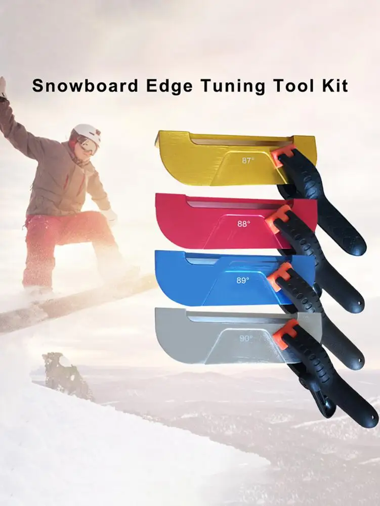 4 угла лыж сноуборд набор инструментов для настройки кромок портативный ухода за