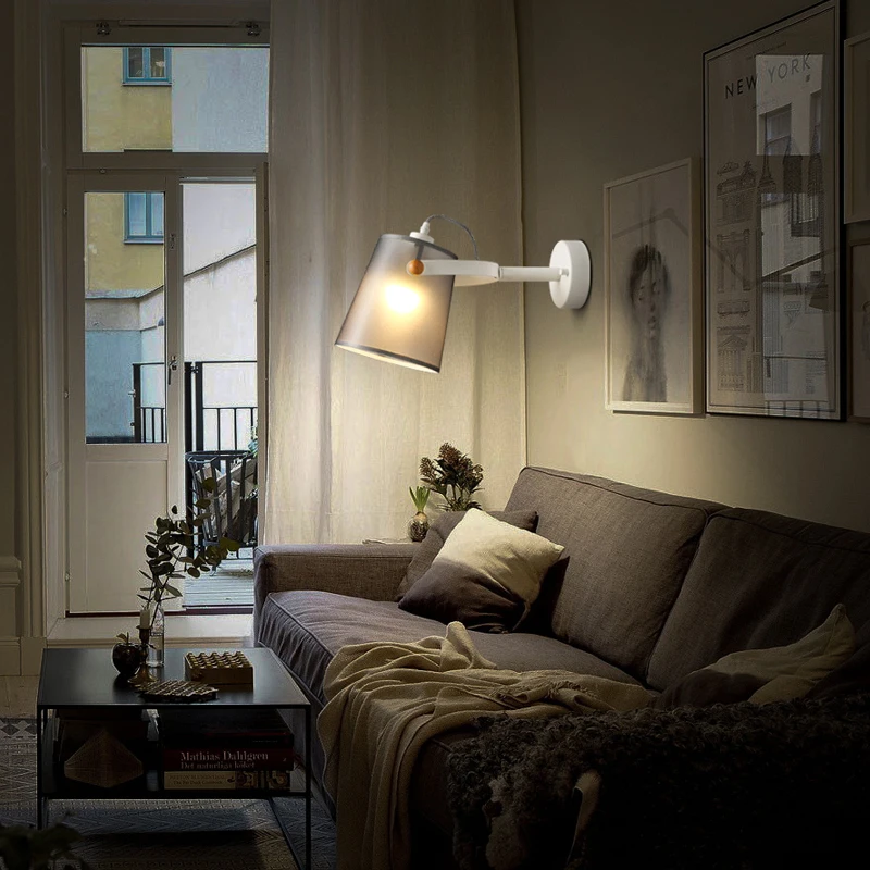 Винтажный светодиодный настенный светильник прикроватный для коридора гостиной