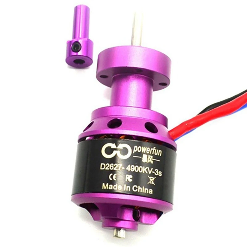 POWERFUN 50 мм 11 лопастей вентилятор EDF блок с 3S D2627 бесщеточный двигатель для RC