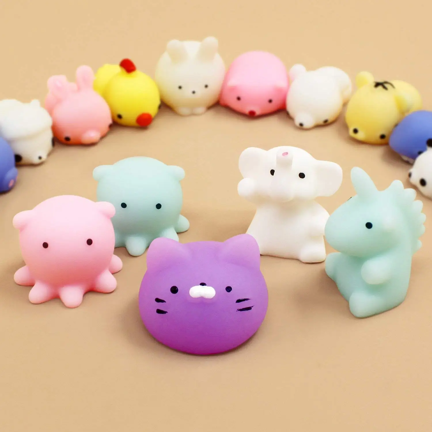 Мягкий Моти для детей, вечеринка, сувениры Kawaii, мягкий мини-пакет Moj, сжимает для снижения тревожности, уровня стресса, игрушки, подарки на Пасху