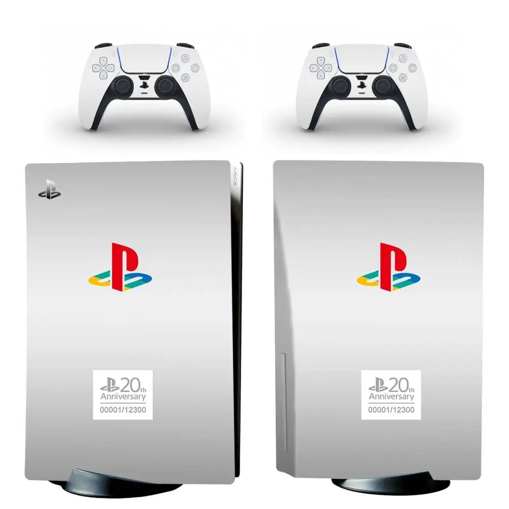 Новая наклейка для консоли PlayStation 5 Standard Disc Edition Виниловая контроллера и PS5 |