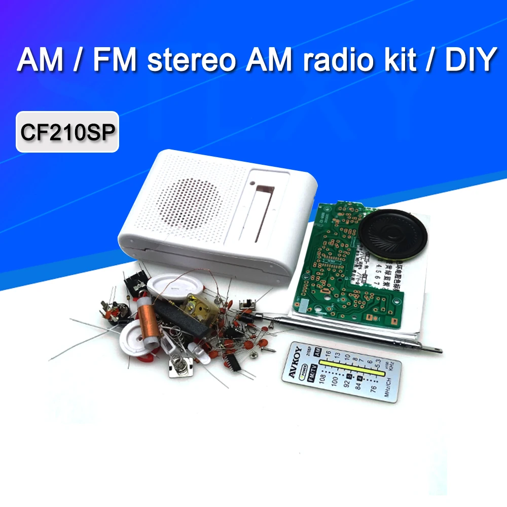 

1set AM / FM stereo AM radio kit / DIY CF210SP electronic production suite For Arduino