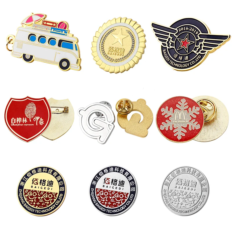 Бестселлер VOGRACE недорогой оригинальный мультяшный аниме металлический значок