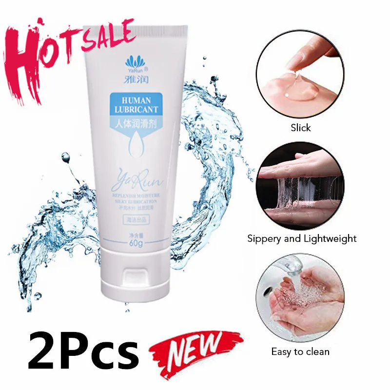 2 шт. смазка для анального секса на водной основе|Презервативы| |