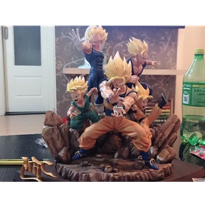 1" Статуя Dragon Ball Z Супер Saiyan бюст сын Goku vegeta сон Гохан полноразмерный портрет GK экшн-модель игрушка коробка 30 см Z2586