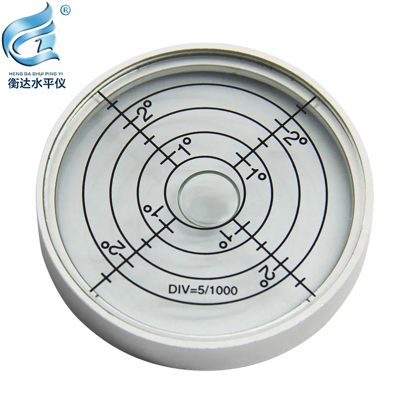

Double-sided glass observation level, miniature horizontal bead, metal universal level, high-precision horizontal bubble