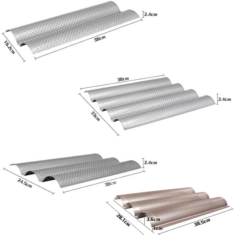 Новая форма для выпечки французского хлеба лоток волнистый хлеб практичная
