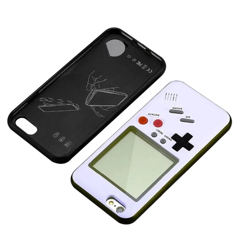 Чехлы для телефонов в стиле ретро iPhone 6 6s 7 8 Plus X XS силиконовый чехол консоли Gameboy