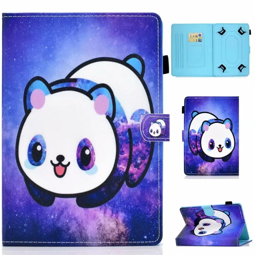 Детский мультяшный Универсальный 10 дюймовый чехол для планшета из искусственной