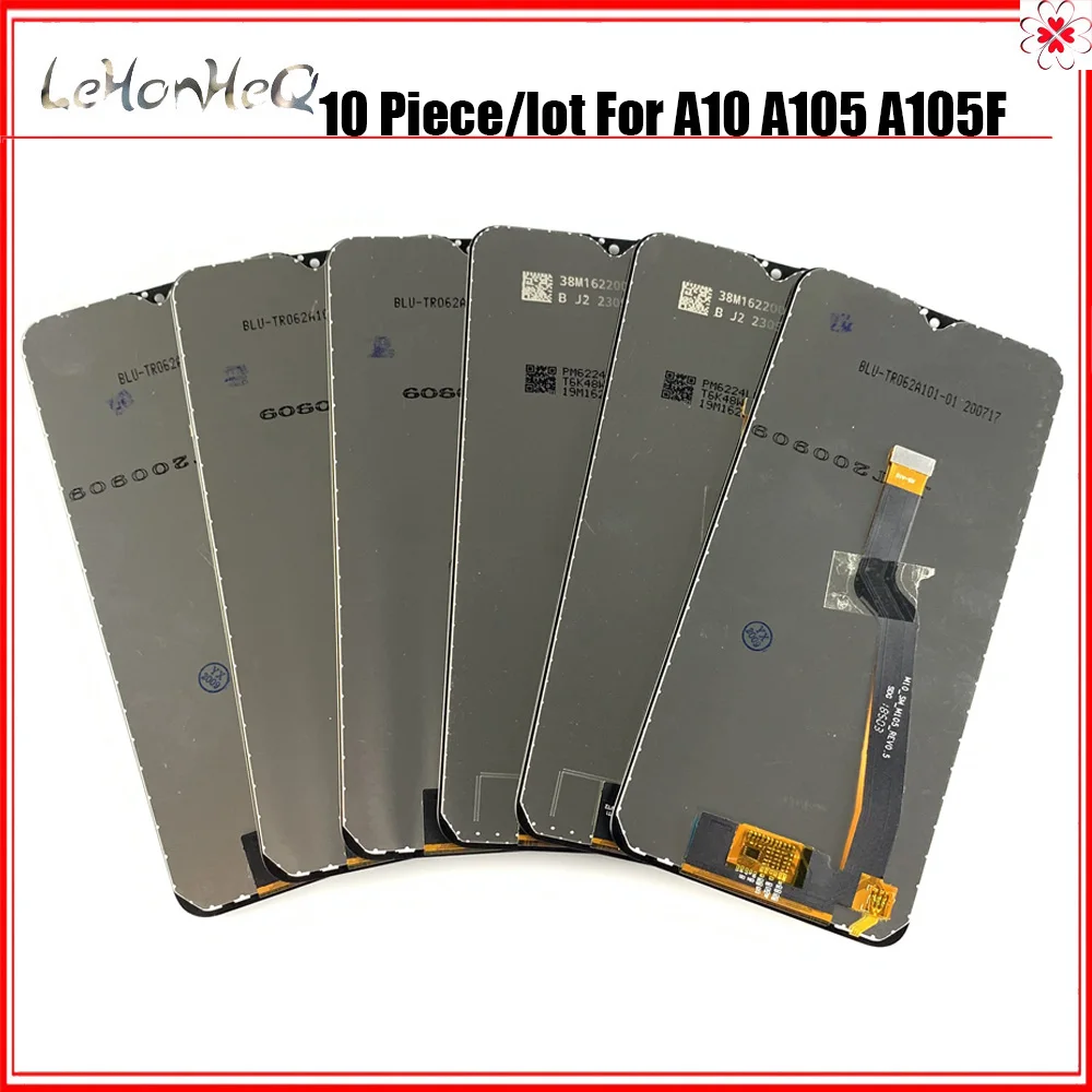 

10 PCS 10 Lot Display For Samsung Galaxy A10 A105 A105/DS A105F LCD Display Touch Screen Digitizer Assembly For Samsung A10 LCD