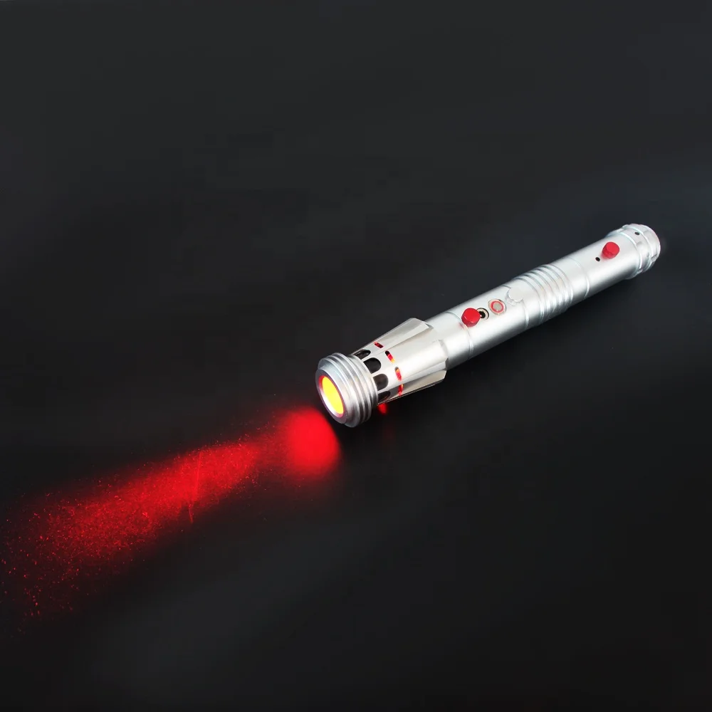 RGB 16 цветов Darth Maul Lightsaber Jedi Sith Laser Реплика Sword Force FX Saber металлическая ручка PC Blade Heavy