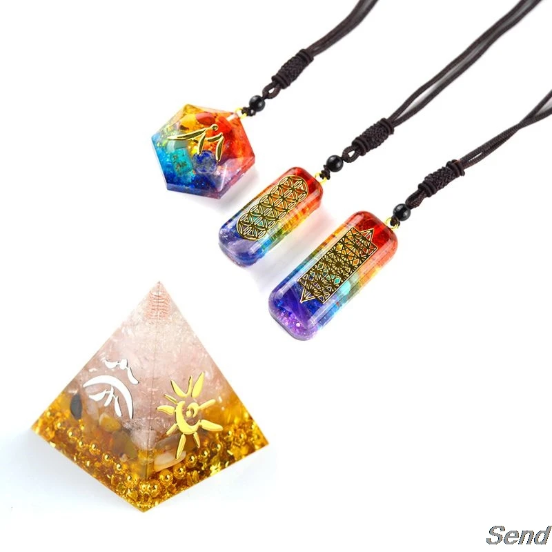 20 шт. священные геометрические медные оргонитовые наклейки цветы дерево жизни