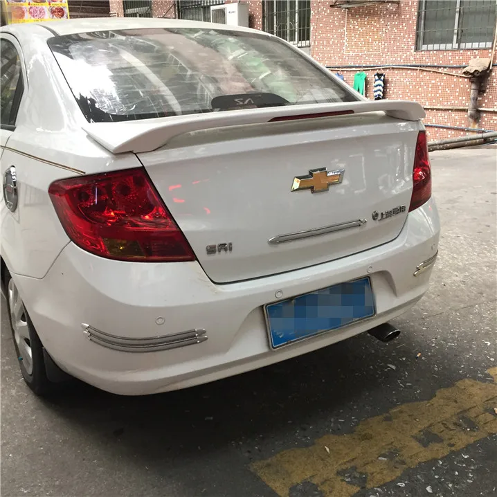 Спойлер для Chevrolet Sail 2011 2013 со стандартным качественным ABS материалом заднее крыло