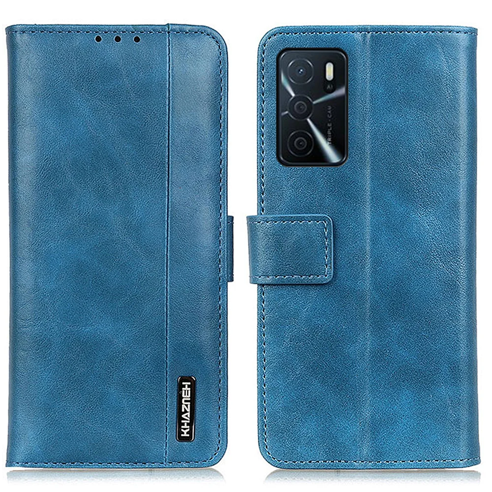 

For OPPO A16S 2021 Retro Flip Case Leather Magnetic Wallet Book Cover OPPO A16 A 16 S Luxury Card Slot Cover for OPPO A16 Fundas