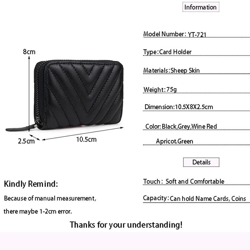 Женский кошелек из натуральной кожи брендовый дизайнерский бумажник мягкой