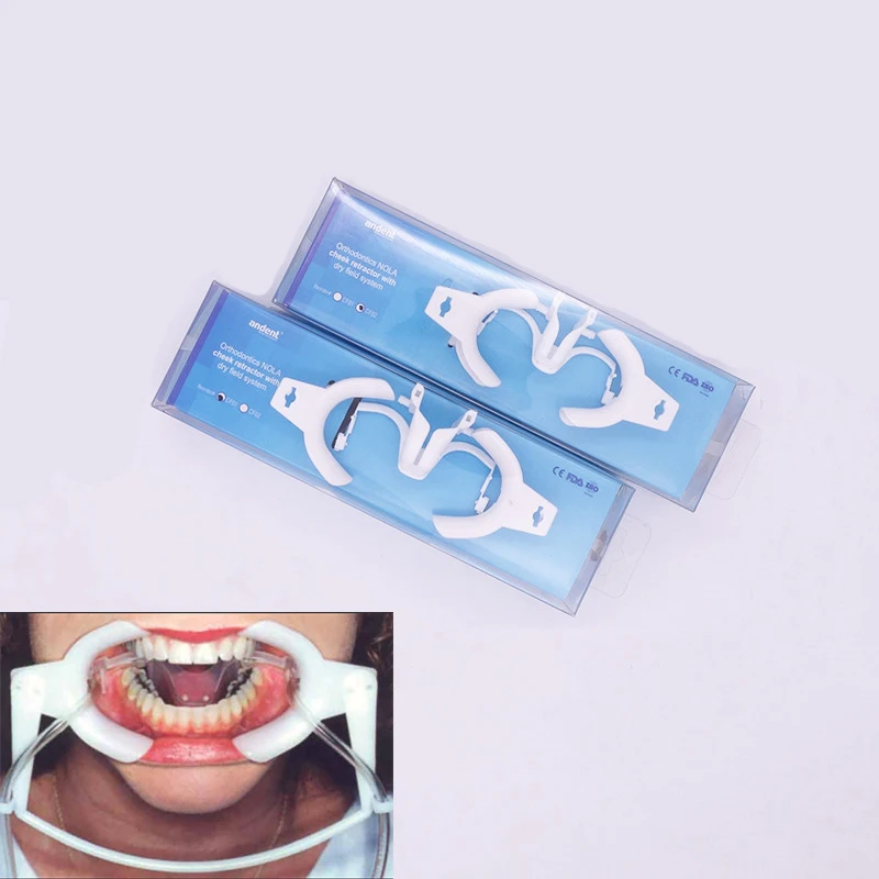 Стоматологическая Ортодонтическая открывалка для рта кляп щек расширитель со