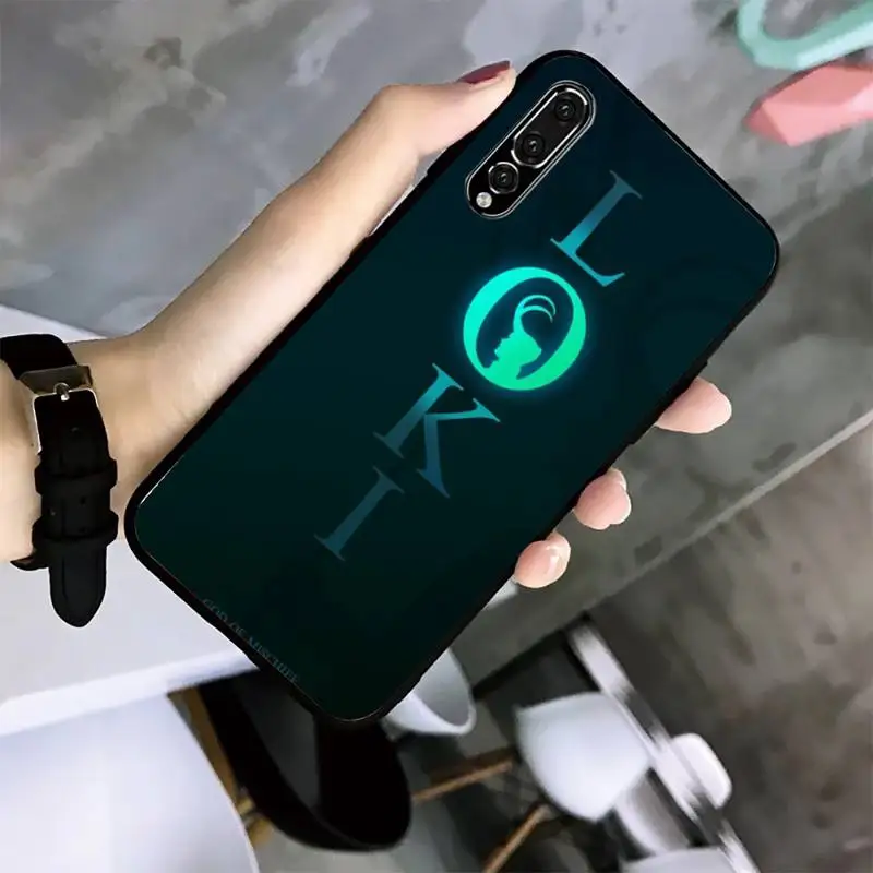 

YNDFCNB Lokii Thor Phone Case For Huawei G7 G8 P7 P8 P9 P10 P20 P30 Lite Mini Pro P Smart Plus Black Soft TPU cove fundas