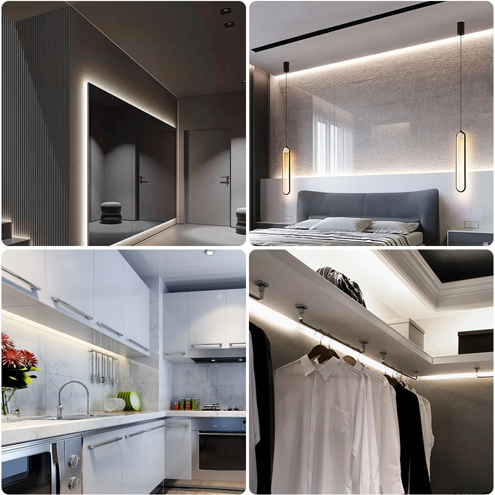 LED Strip Light 5V 480LEDs/M High-Density Flexible Lights COB with USB Interface For Kitchen Window Decoration | Лампы и освещение