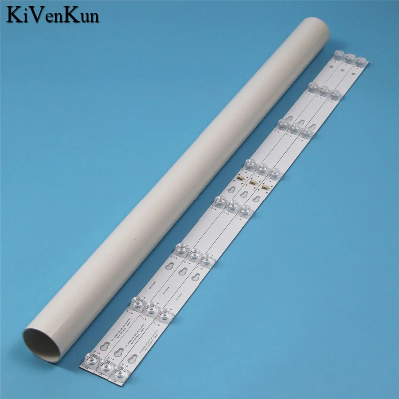 3PCS 690mm 8LED Bulbs TV's LED Backlight Strips JL.D40042330-004ES-M TV LED Bars 4C-LB4008-PF01J Bands Rulers Array Tapes