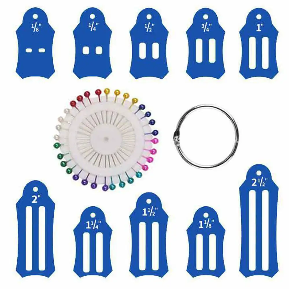 

2020 New Multi-Sizes Folding Fabric and Biasing Strips Roll Tool Set Folding Fabric and Biasing Strips