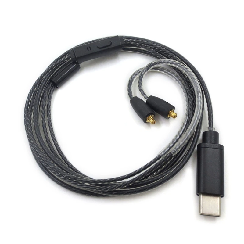 Сменный аудиокабель MMCX для наушников типа C Для shure SE315 с настройкой 203A|Аксессуары