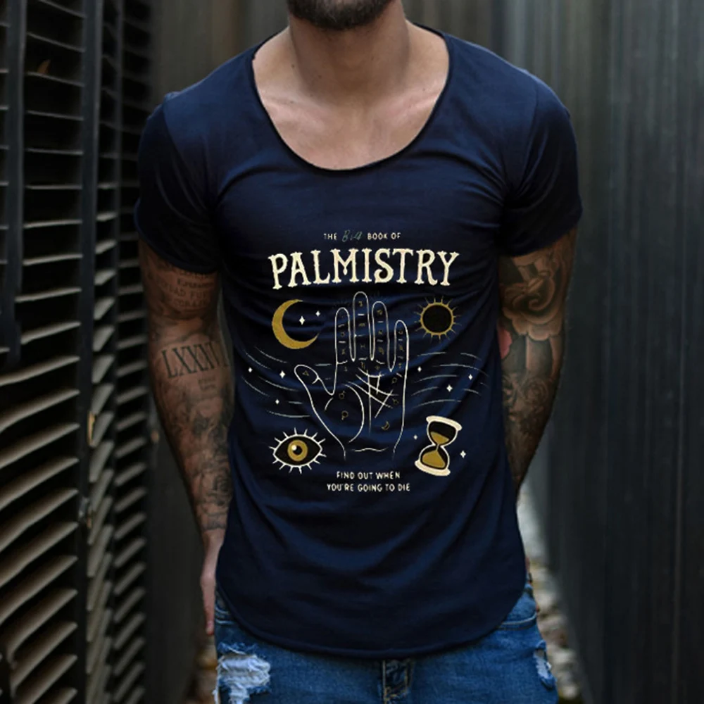 

2021 Patchwork Geometric Casual Pullover Men's T-shirt Cotton Letter Spring Summer Fall Male New Fashion Tops Trendy Clothing