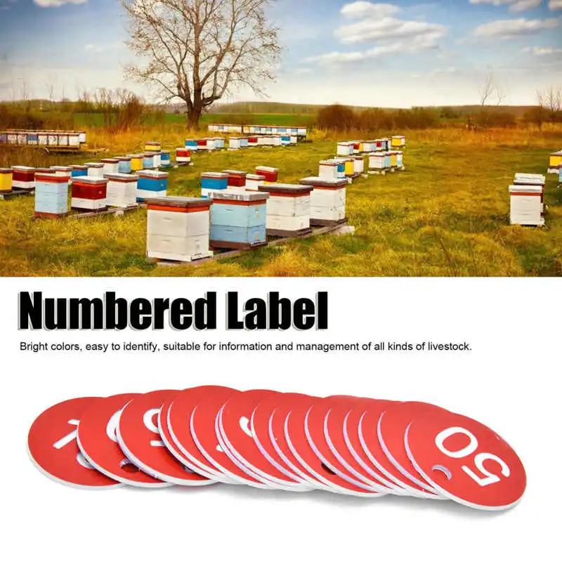 50 шт. этикетки для улей |