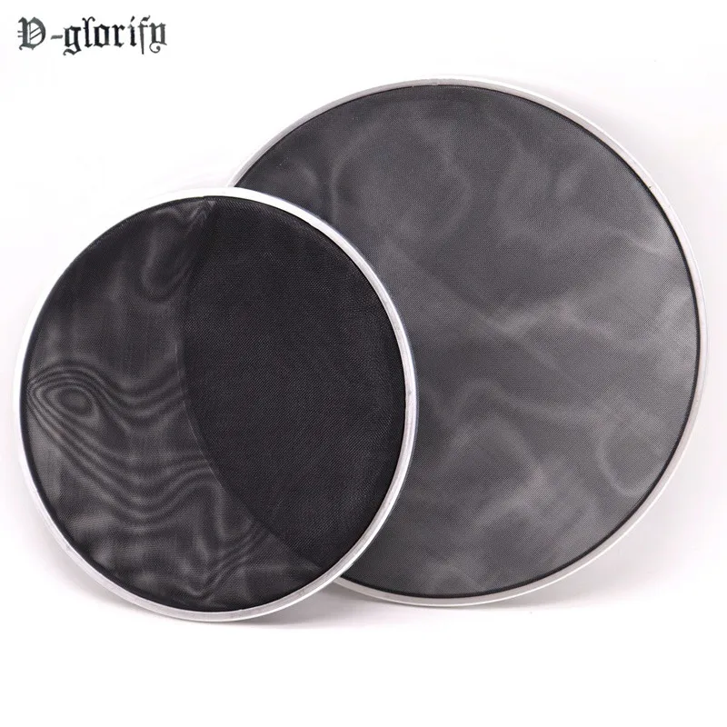 6 дюймовая 8 черная басовая барабанная головка двухслойная сетчатая бесшумный